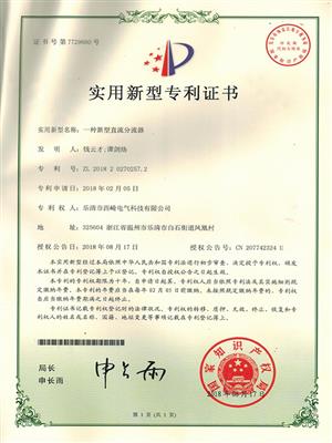 Chinese utility patent