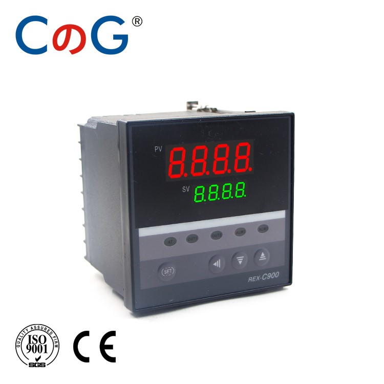 Temp Controller Digital Intelligent Temperature Controller AC100-240V REX-C900 Relay Output Thermocouple Temperature Controller 