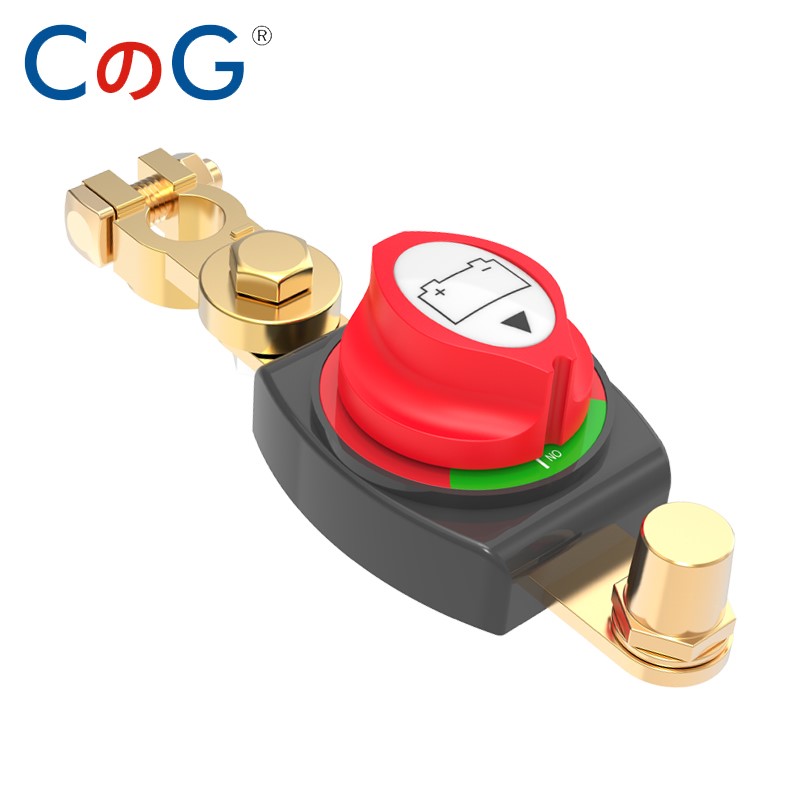 Top Post Battery Disconnect Switch with Brass Clamp